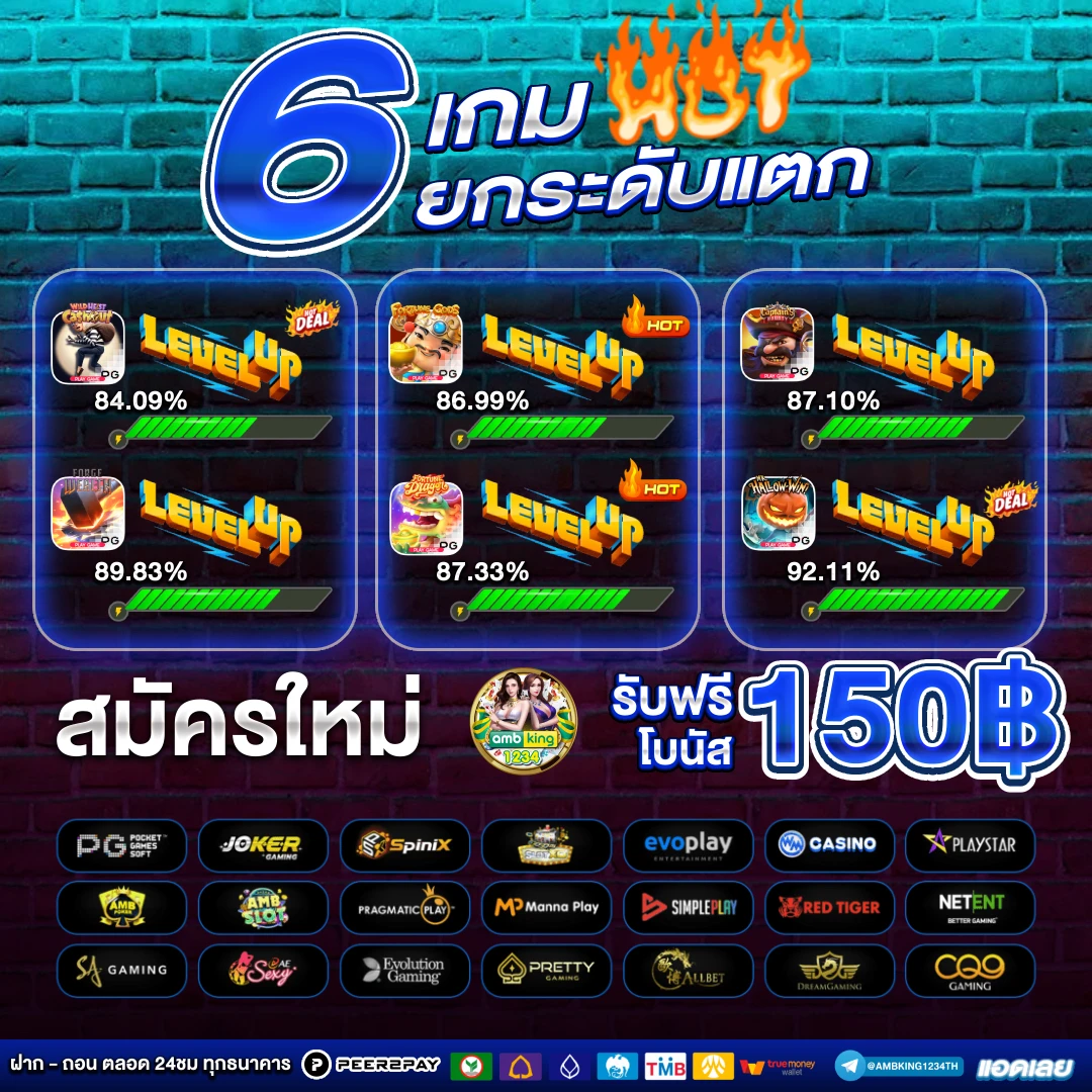 slot ฝากไม่มีขั้นต่ํา - แบนเนอร์โปรโมชั่น