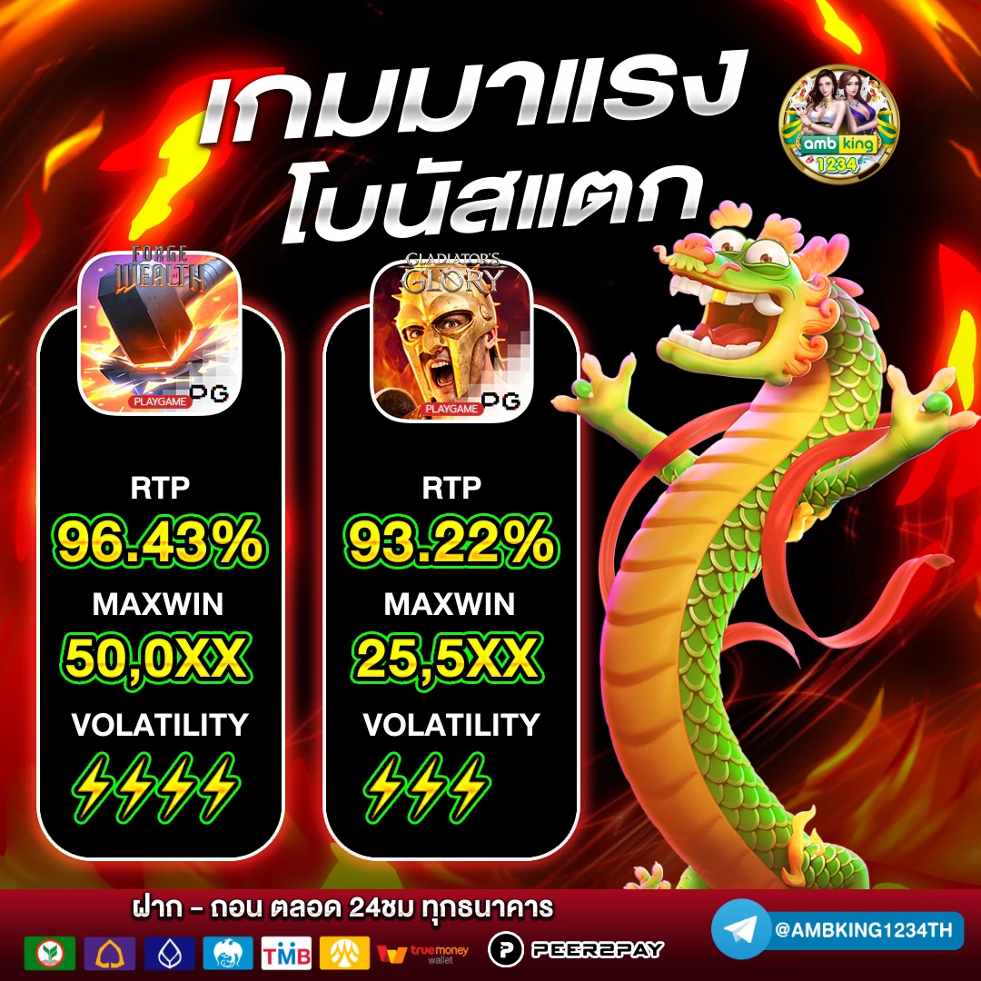 สล็อตเว็บตรง ไม่มี ขั้นต่ํา - แบนเนอร์โปรโมชั่น