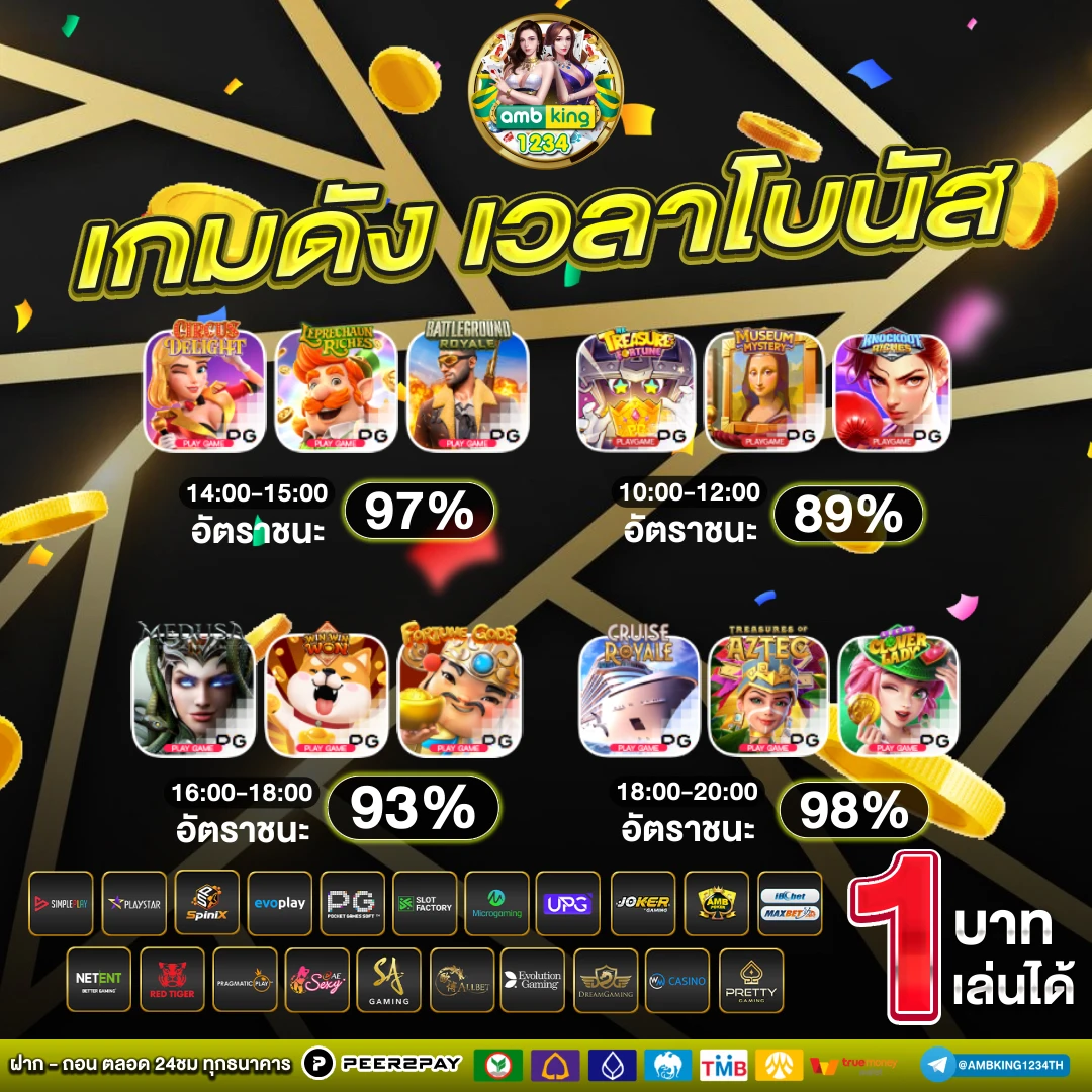 เว็บสล็อตแท้ 100 - แบนเนอร์โปรโมชั่น